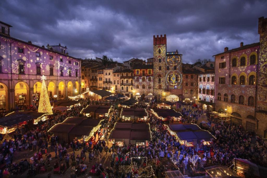 Apartmán La Casa Del Gigli Monte San Savino Exteriér fotografie